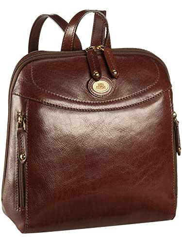 The Bridge Story Donna 7 - Rucksack Leder 27 cm marrone im Sale
